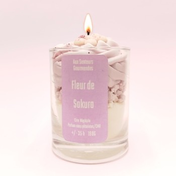 Bougie Chantilly - Parfum Fleur de Sakura