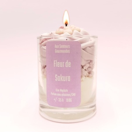 Bougie Chantilly - Parfum Fleur de Sakura