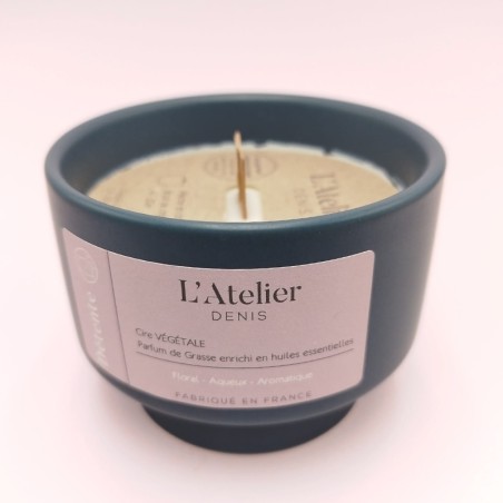 Bougie parfumée "Détente" - Parfum romarin & lavande
