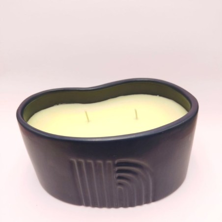 Bougie XXL Design en Céramique - Parfum Jasmin