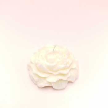 Bougie Rose nacrée - Monoï Pêche