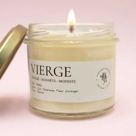 Bougie astrologique Vierge