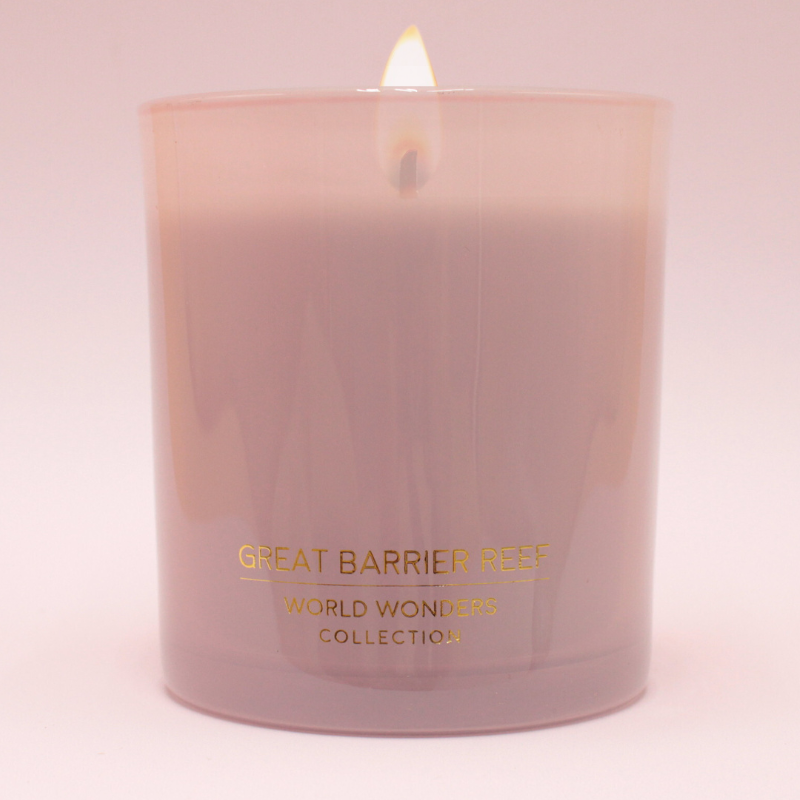 Bougie Classique "Grande Barrière de Corail" - Parfum Jasmin
