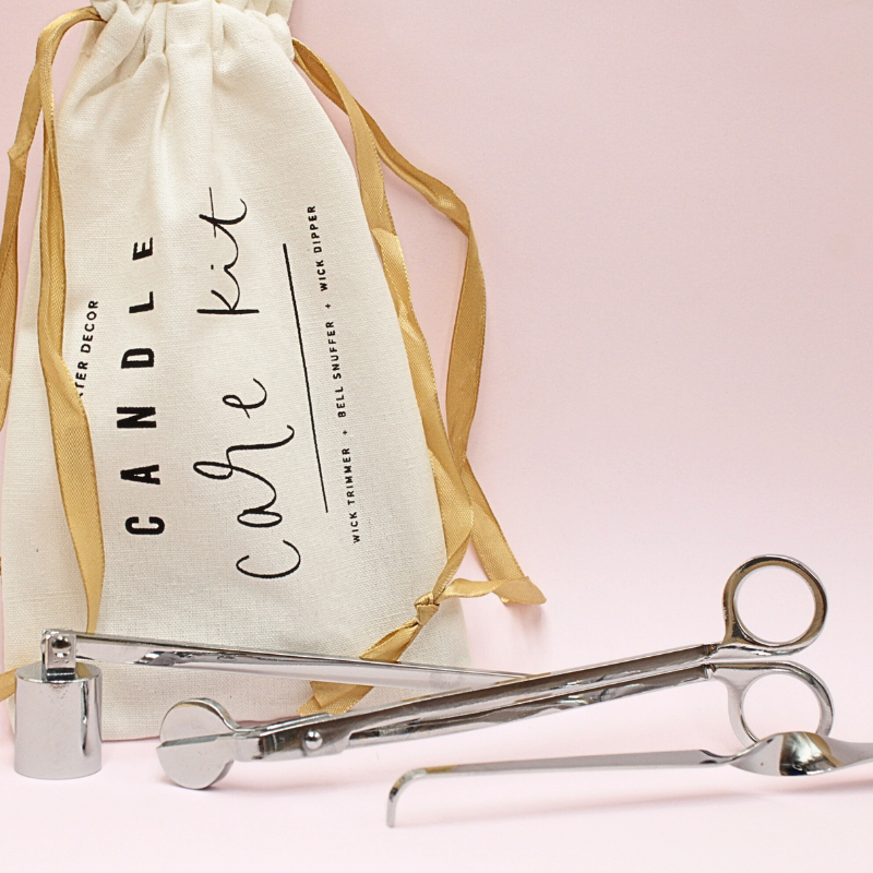 Kit d'entretien des bougies - Argent Kit d'entretien des bougies - Argent