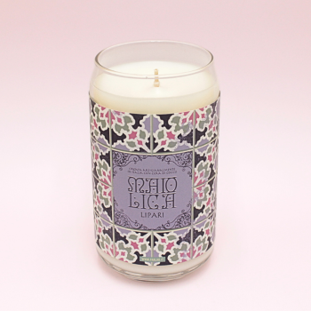 Bougie Italienne "Lipari" - Parfum Frais et Floral