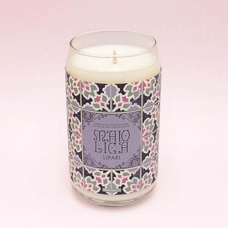 Bougie Italienne "Lipari" - Parfum Frais et Floral