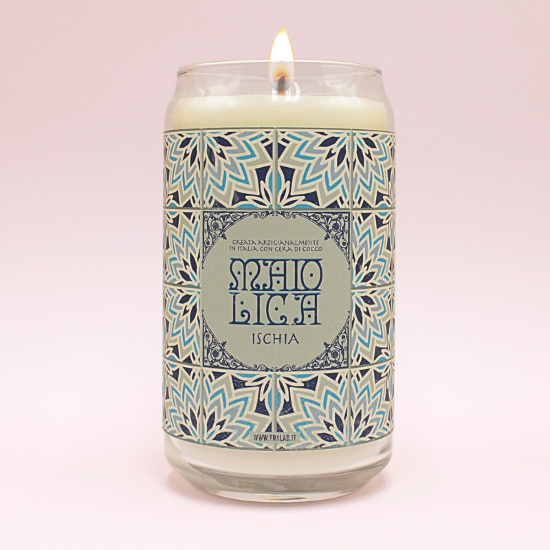 Bougie Italienne "Ischia" - Parfum Floral