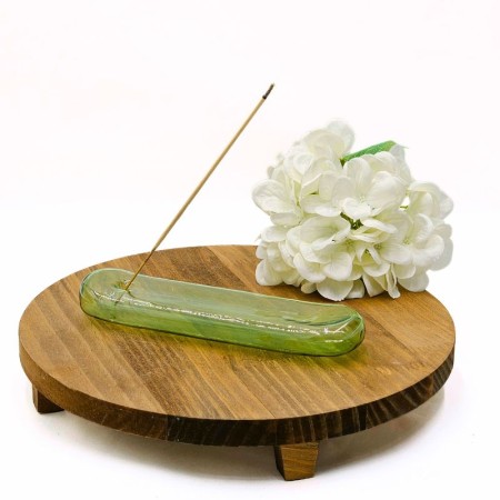 Porte Encens Décoratif Long - Vert