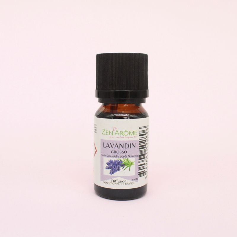 Huile essentielle lavandin grosso - Brûle-parfums - 10 ml Huile essentielle lavandin grosso - Brûle-parfums - 10 ml