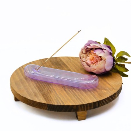 Porte Encens Décoratif Long - Couleur Violet