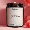 Bougie St Valentin - "Je t'aime"- Parfum fleur de cerisier Bougie St Valentin - "Je t'aime"- Parfum fleur de cerisier