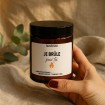 Bougie St Valentin - "Je brûle pour toi"- Parfum linge frais