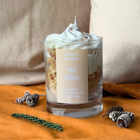 Bougie Chantilly - Parfum Pain d'épice