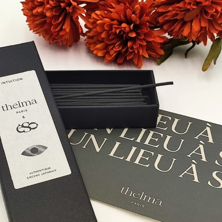 Encens parfumé à la Bergamote - boite de 48 bâtons
