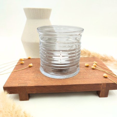 Photophore en verre - Rond