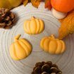 Fondant en forme de Citrouilles (65g) - Parfum au choix (à l'unité)