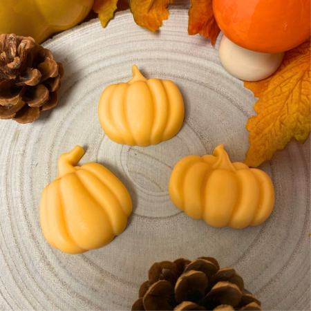 Fondant en forme de Citrouilles (65g) - Parfum au choix (à l'unité)