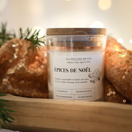 Bougie Classique -  Épices de Noël