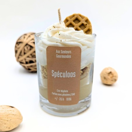 Bougie Chantilly - Parfum Spéculoos