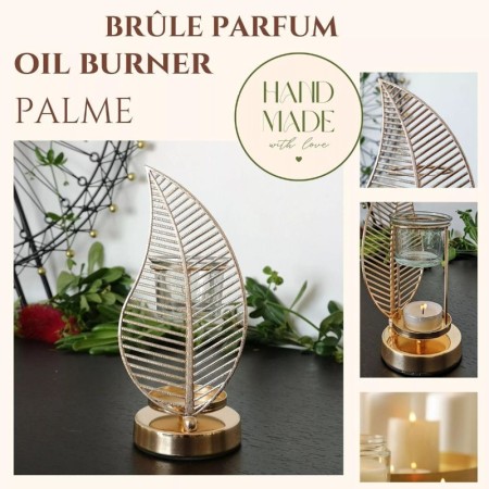 Brûle-parfums design - Palme