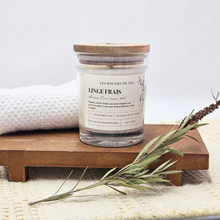 Bougie Classique - Parfum Linge frais