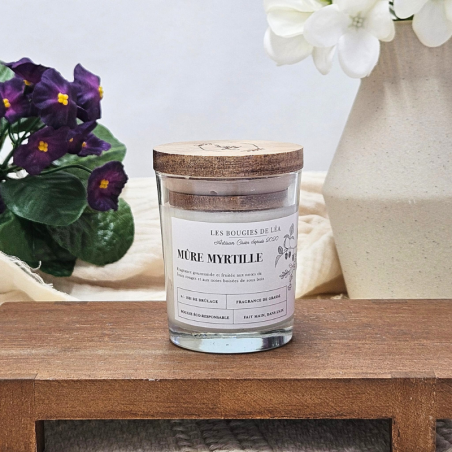 Petite Bougie classique - Parfum mûre & myrtille