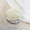 Bougie Rose nacrée - Fleur de coton