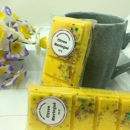 Fondant tablette parfumé citron meringué