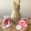Fondant fleur rose - Parfum framboise litchi