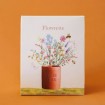 Bougie terracotta - "Semer de l'Amour" - Parfum fleur de Lin