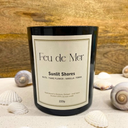 Bougie parfumée - Rivage ensoleillé