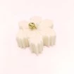 Bougie flocon blanc - Parfum sapin Bougie flocon blanc - Parfum sapin